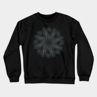 Inverted Ghost Mandala Crewneck Sweatshirt